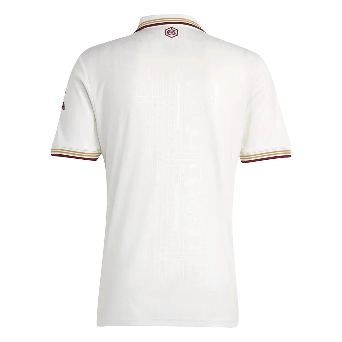 Camisa Arsenal Third 2025/26 Torcedor Adidas Masculino - Branco