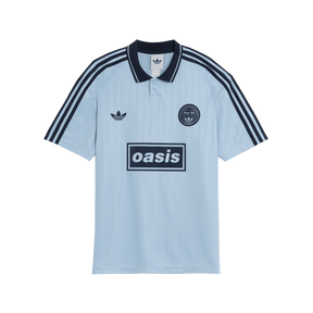 Camisa Banda Oasis x Adidas 2025 - Azul