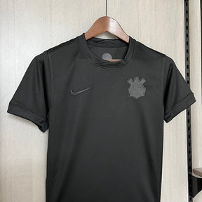 Camisa Corinthians Infantil II 24/25 s/n° Torcedor Nike - Preto
