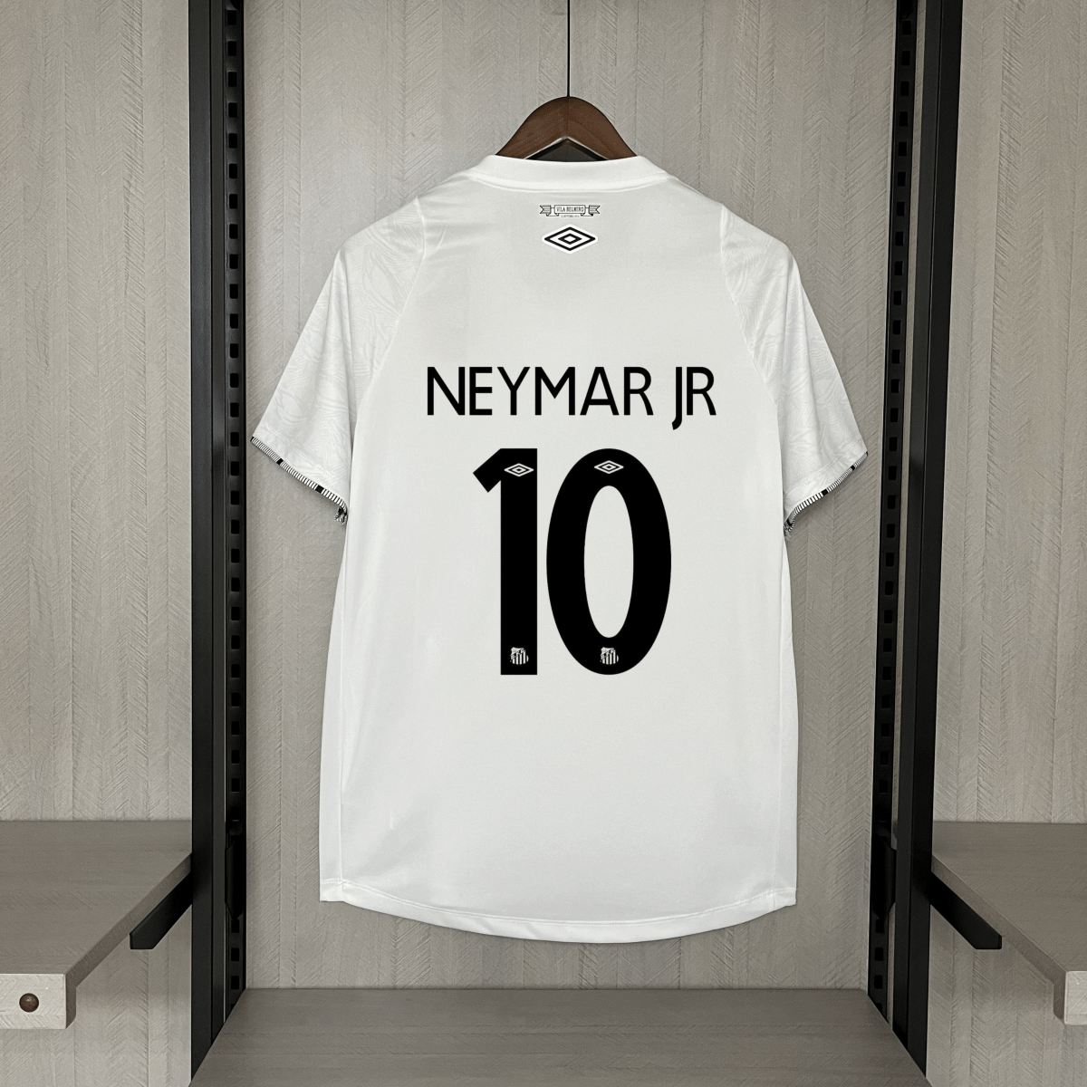 Camisa do Santos 24/25 Branca (Neymar JR 10 Incluso)
