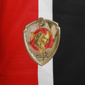 Camisa São Paulo 25/26 Fora New Balance Masculina - Preto+Vermelho - Jogador