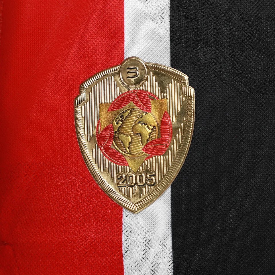 Camisa São Paulo 25/26 Fora New Balance Masculina - Preto+Vermelho - Jogador