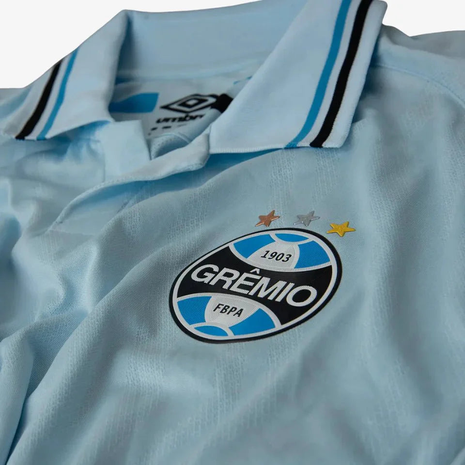 Camisa Umbro Grêmio 2025/26 II Azul Celeste