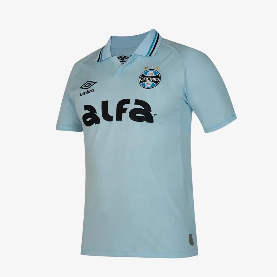 Camisa Umbro Grêmio 2025/26 II Azul Celeste