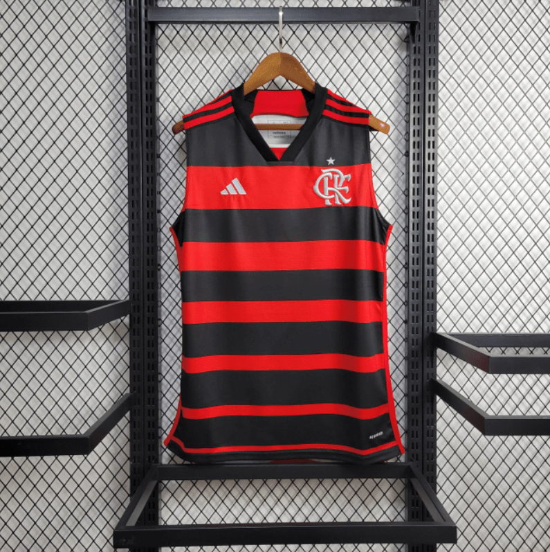 Regata do Flamengo I 24/25 s/n° Torcedor Adidas Masculina - Vermelho+Preto